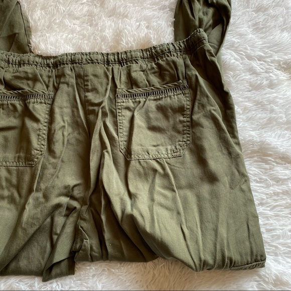 Knox Rose Olive Cargo Jogger Pants L - Picture 7 of 10